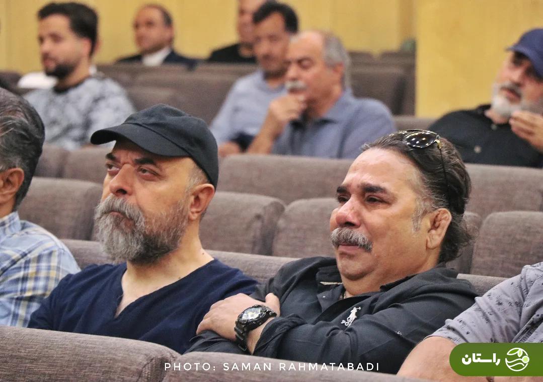 تصاویر | بازیگران سینما و تلویزیون در مراسم ختم پدر عباس جمشیدی‌فر