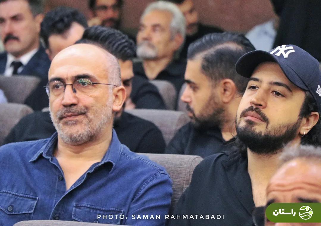 تصاویر | بازیگران سینما و تلویزیون در مراسم ختم پدر عباس جمشیدی‌فر