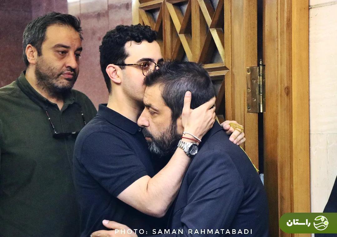 تصاویر | بازیگران سینما و تلویزیون در مراسم ختم پدر عباس جمشیدی‌فر