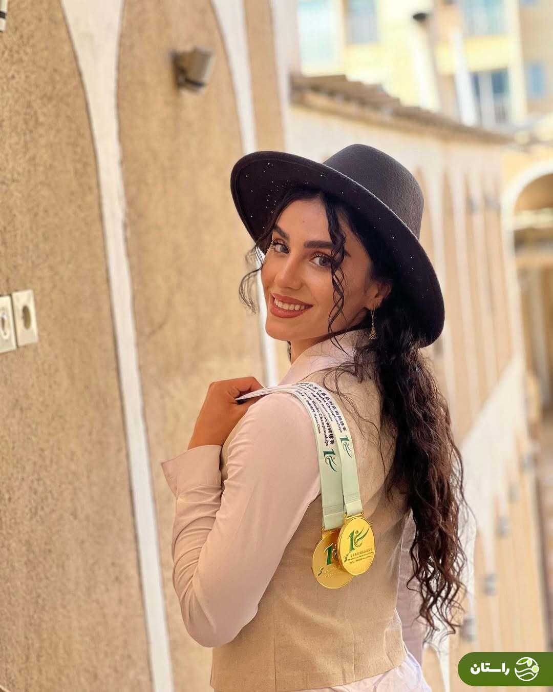 جدیدترین تصاویر از زهرا کیانی نخستین دختر طلایی مسابقات جهانی تالو جدیدترین تصاویر از زهرا کیانی نخستین دختر طلایی مسابقات جهانی تالو