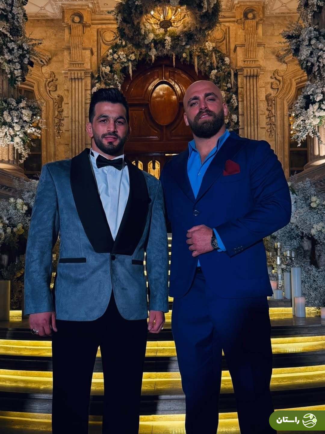 تصاویر | جشن عروسی حسن یزدانی با حضور علیرضا دبیر و قهرمانان کشتی