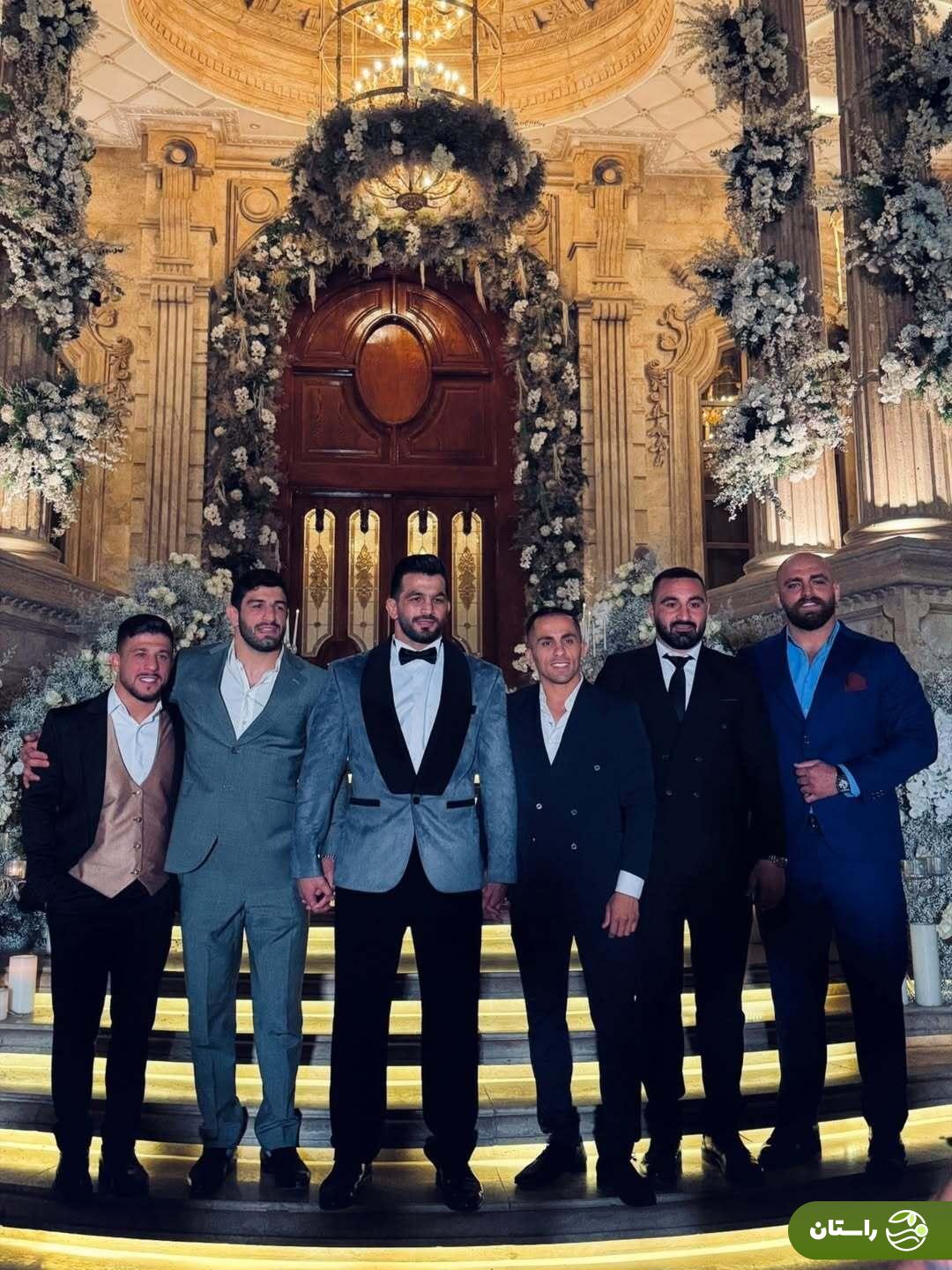 تصاویر | جشن عروسی حسن یزدانی با حضور علیرضا دبیر و قهرمانان کشتی