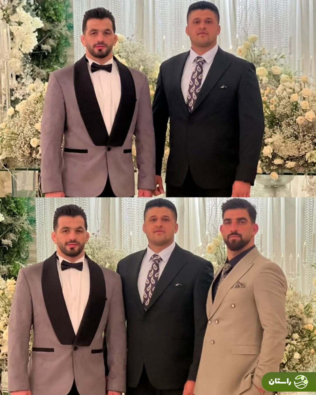 تصاویر | جشن عروسی حسن یزدانی با حضور علیرضا دبیر و قهرمانان کشتی