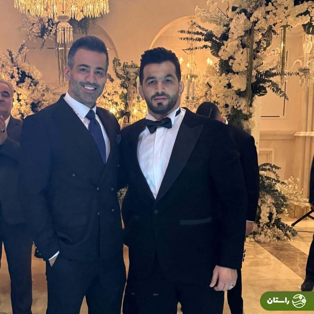 تصاویر | جشن عروسی حسن یزدانی با حضور علیرضا دبیر و قهرمانان کشتی