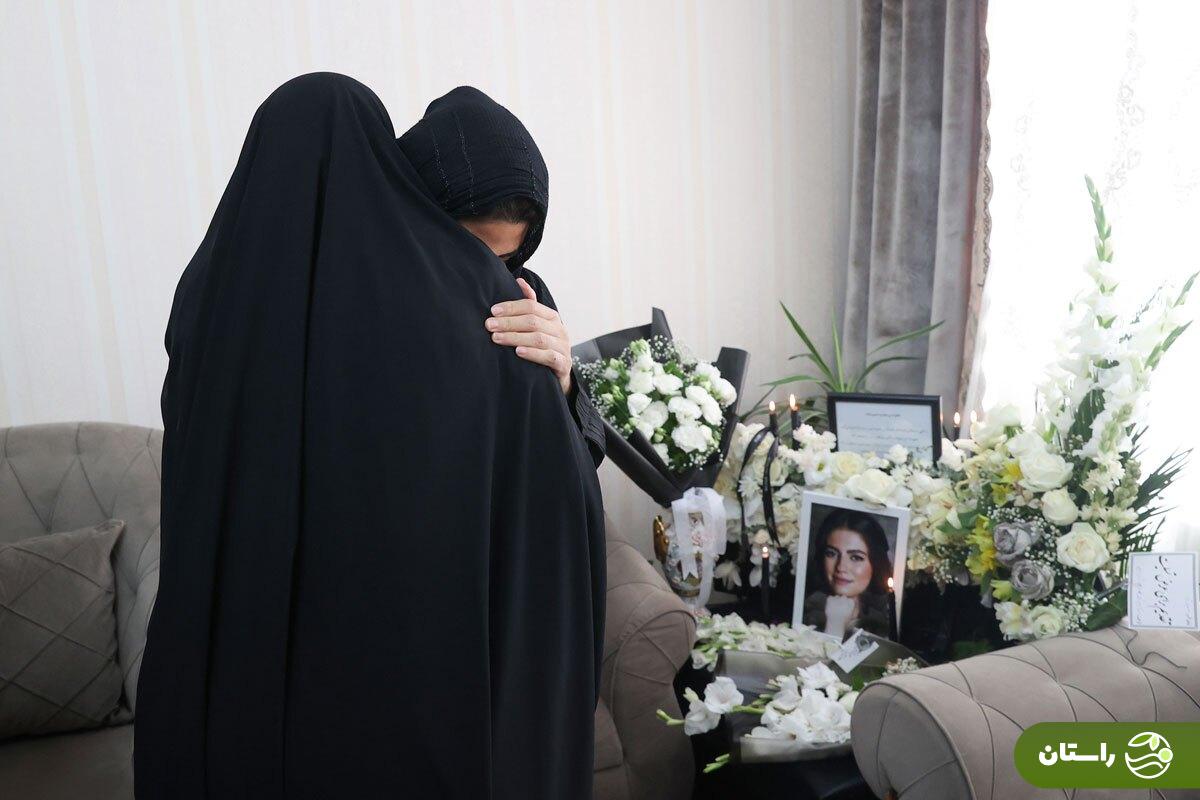 تصاویر | دیدار زهرا پزشکیان با خانواده الهه حسین‌نژاد