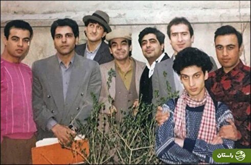 عکس | تونل زمان؛ مهران مدیری، نعیمه نظام‌دوست و رضا شفیعی‌جم در پشت صحنه ساعت خوش؛ سال ۱۳۷۳