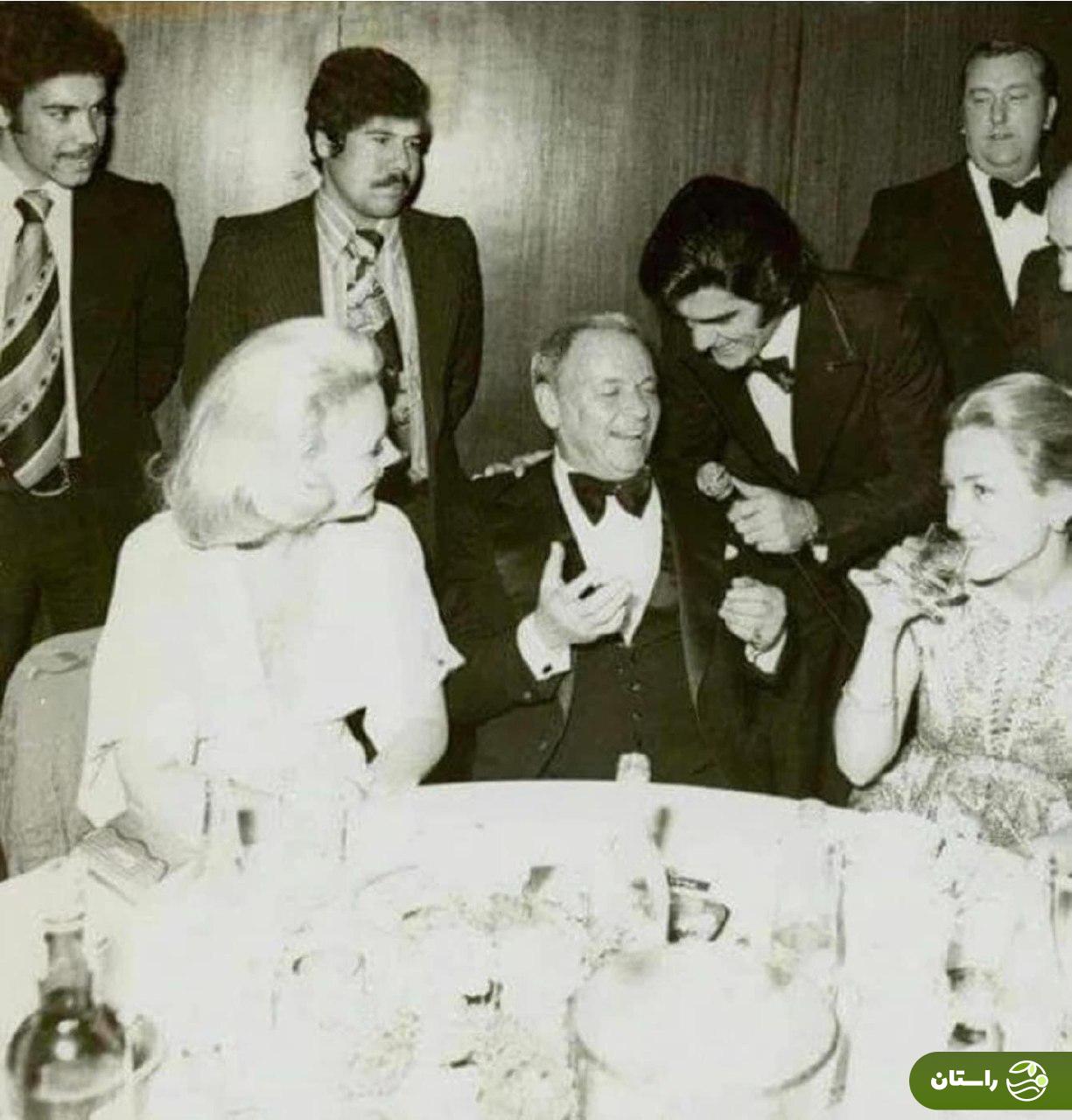 عکس | تونل زمان؛ ویگن و فرانک سیناترا در هتل هیلتون تهران؛ سال ۱۳۵۴