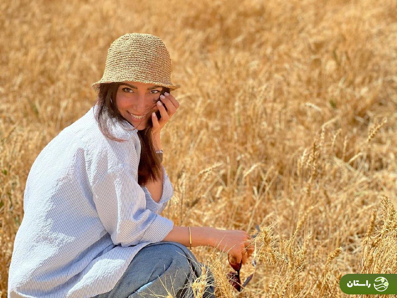 تصاویری از سمیرا حسن‌پور، مونا سریال گردن زنی در گندم‌زار