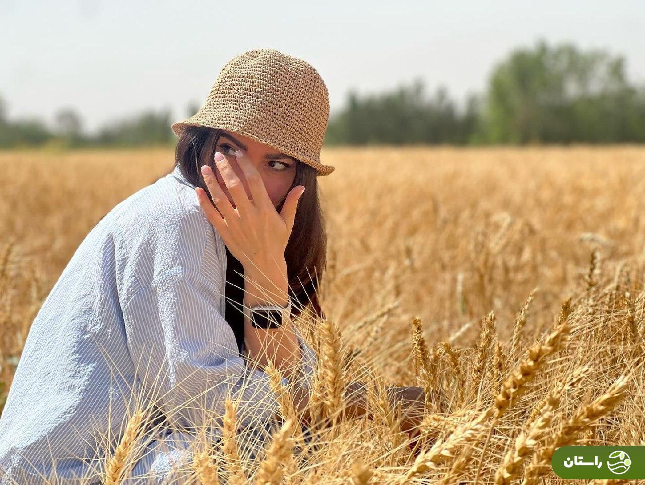 تصاویری از سمیرا حسن‌پور، مونا سریال گردن زنی در گندم‌زار