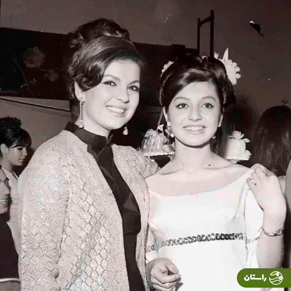 عکس | تونل زمان؛ دیدار گوگوش با فروزان در جشن تولد ۱۶ سالگی‌اش؛ سال ۱۳۴۶