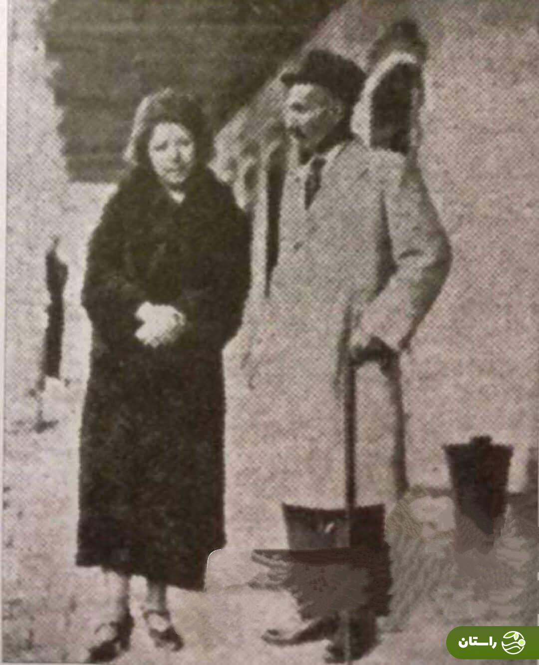 عکس | تونل زمان؛ دیدار قمرالملوک وزیری و عارف قزوینی در همدان؛ سال ۱۳۱۰ عکس | تونل زمان؛ دیدار قمرالملوک وزیری و عارف قزوینی در همدان؛ سال ۱۳۱۰