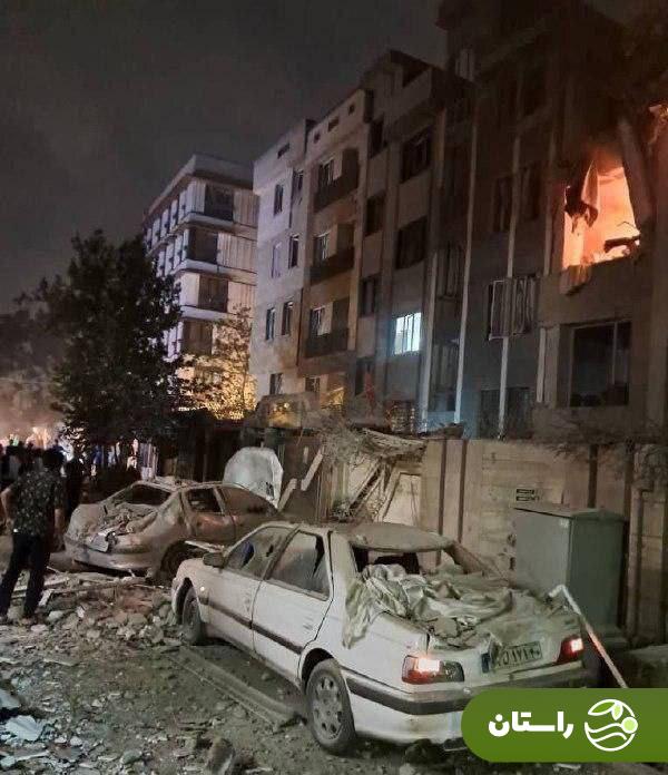 ویدئو | حمله هوایی اسرائیل به ایران؛ هدف قرار گرفتن منازل مسکونی در تهران