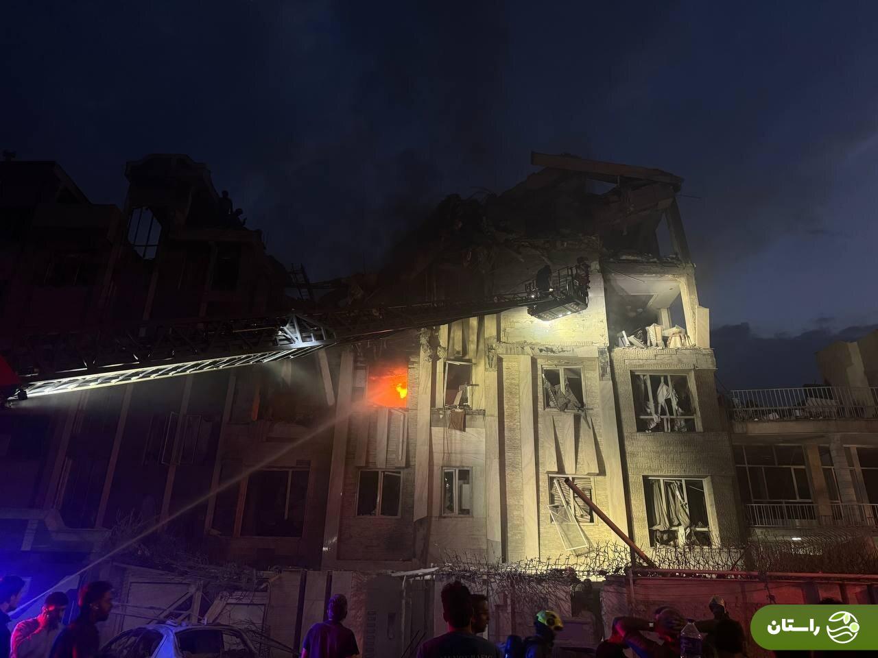 ویدئو | حمله هوایی اسرائیل به ایران؛ هدف قرار گرفتن منازل مسکونی در تهران