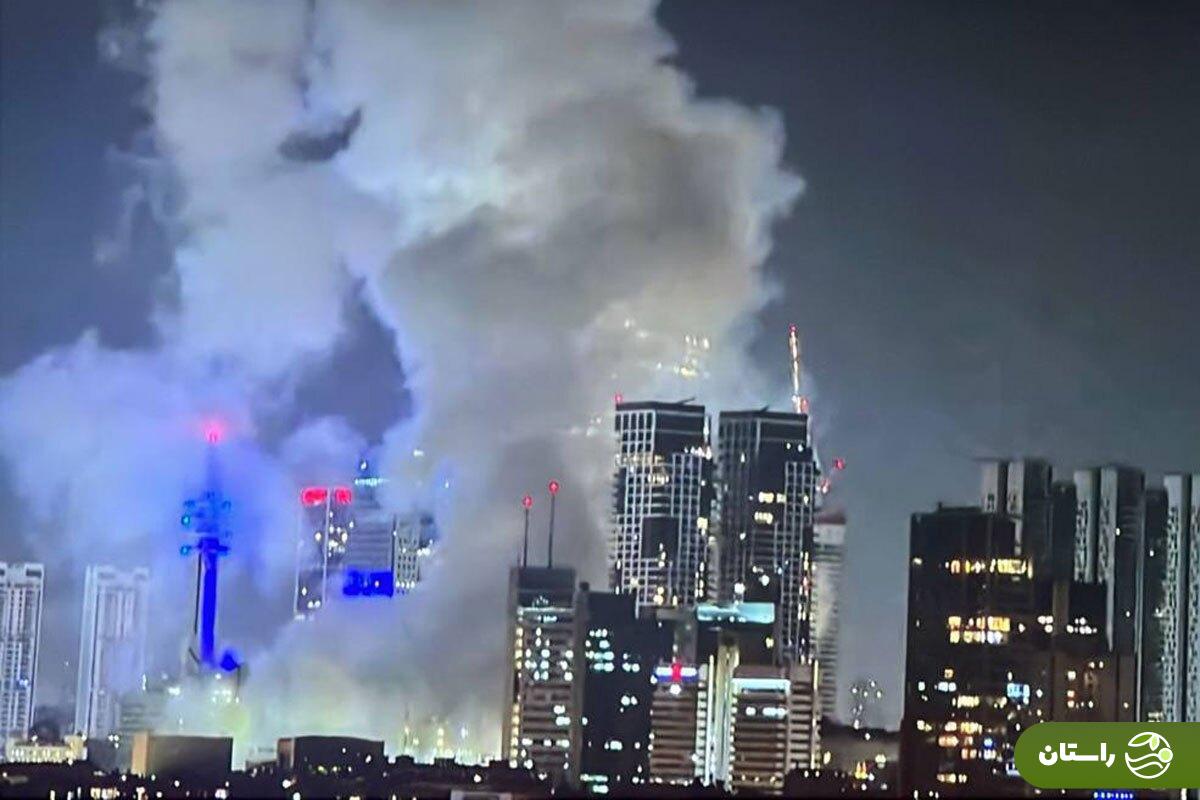 تصاویر | پاسخ سخت ایران به حمله اسرائیل؛ تخریب و  ویرانی در تلاویو