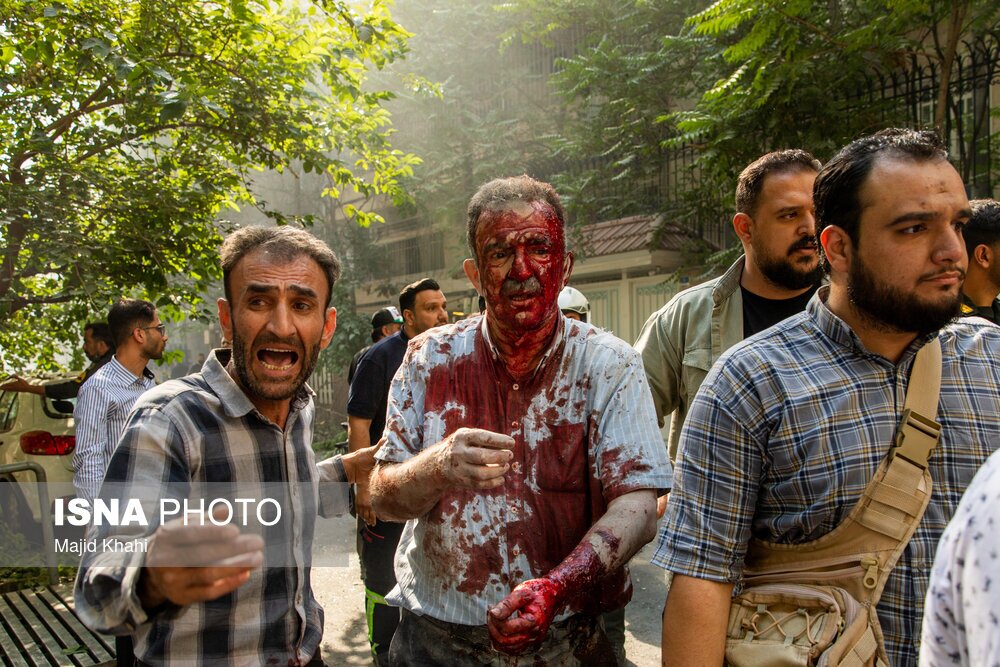 تصاویر‌ | زخمی شدن گودکان و غیرنظامیان در حمله اسرائیل به تهران