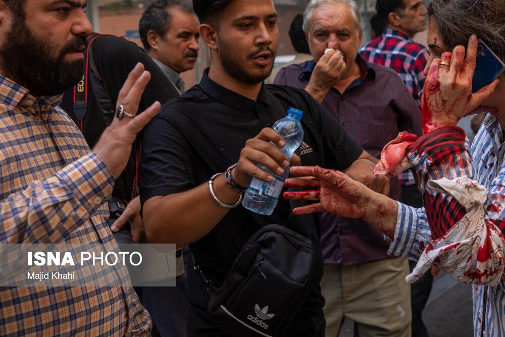 تصاویر‌ | زخمی شدن گودکان و غیرنظامیان در حمله اسرائیل به تهران