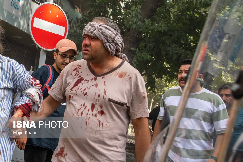 تصاویر‌ | زخمی شدن گودکان و غیرنظامیان در حمله اسرائیل به تهران