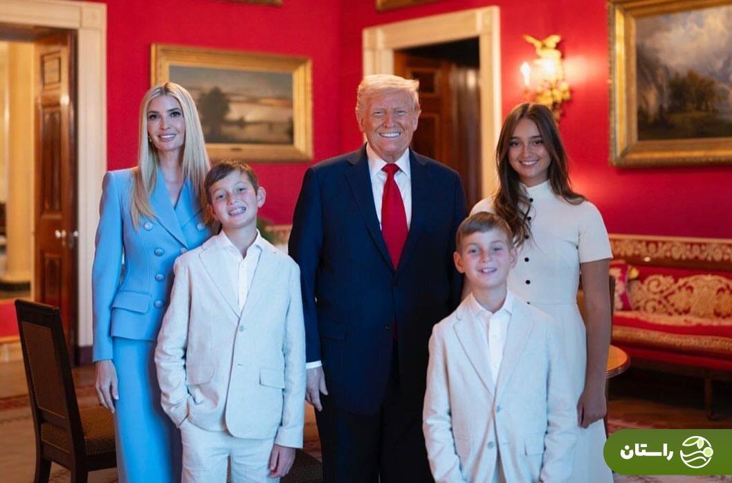 پیام احساسی ایوانکا ترامپ برای پدر و همسرش + تصاویر پیام احساسی ایوانکا ترامپ برای پدر و همسرش + تصاویر