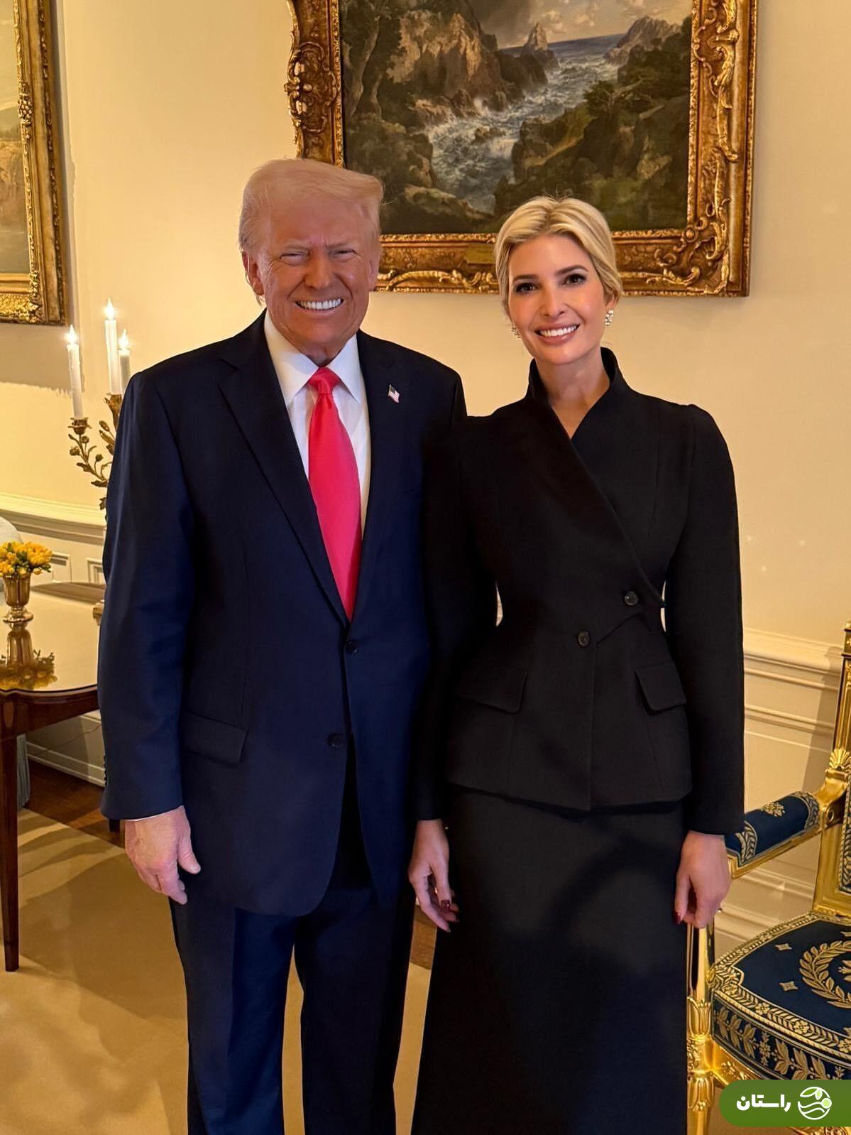 پیام احساسی ایوانکا ترامپ برای پدر و همسرش + تصاویر پیام احساسی ایوانکا ترامپ برای پدر و همسرش + تصاویر