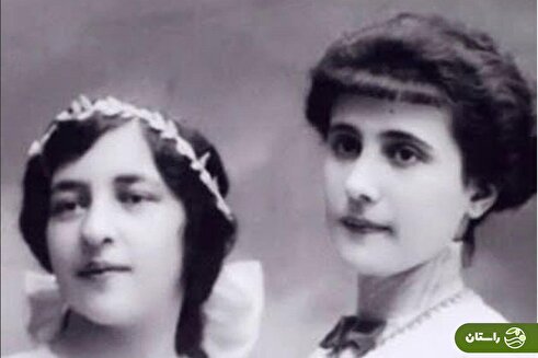 عکس | تونل زمان؛ «حاجب خانم» نوه فتحعلی شاه قاجار در آتلیه‌ای در پاریس؛ سال ۱۳۰۰