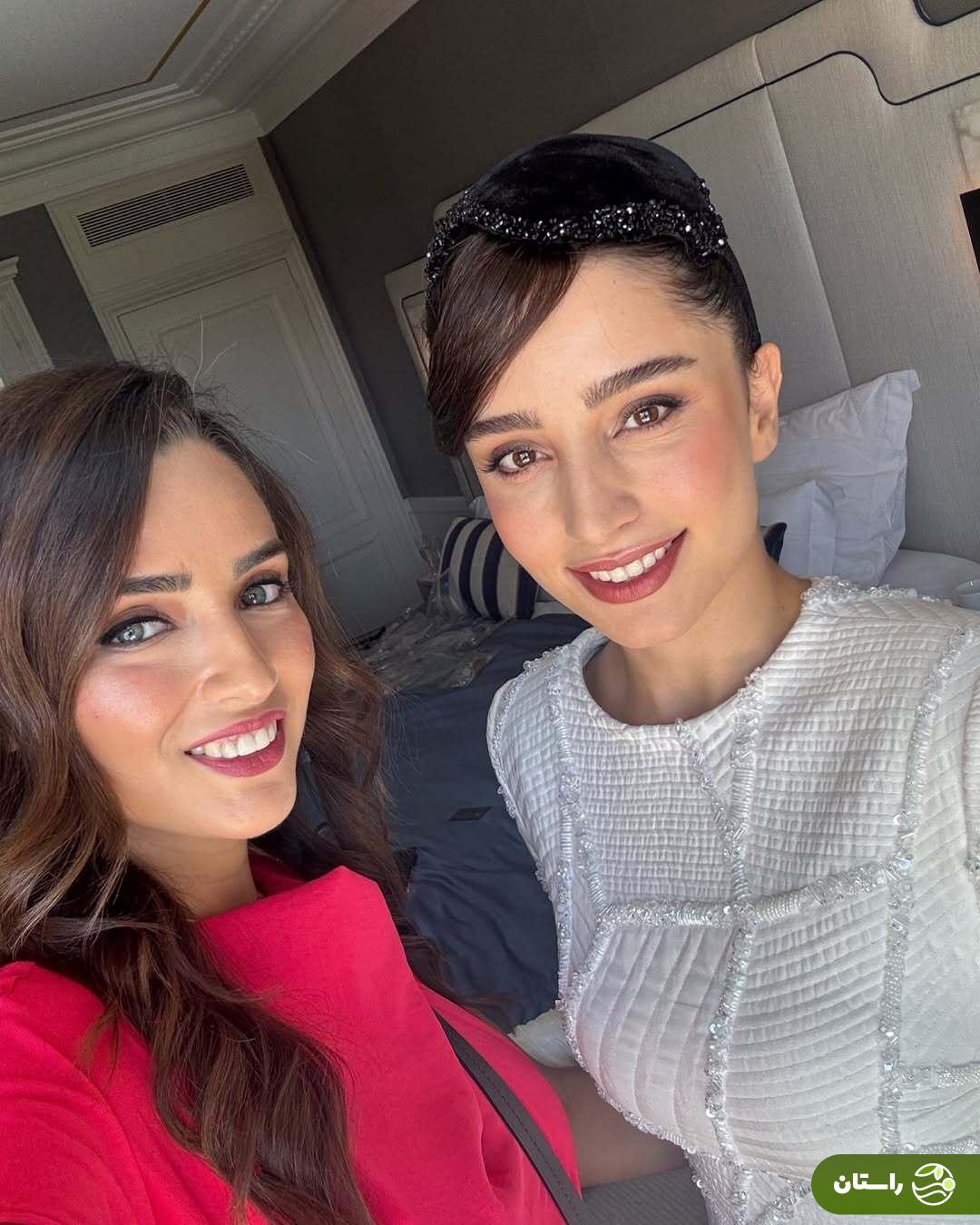 تصاویر | پشت صحنه میکاپ و آماده شدن پریناز ایزدیار برای فرش قرمز جشنواره کن ۲۰۲۵