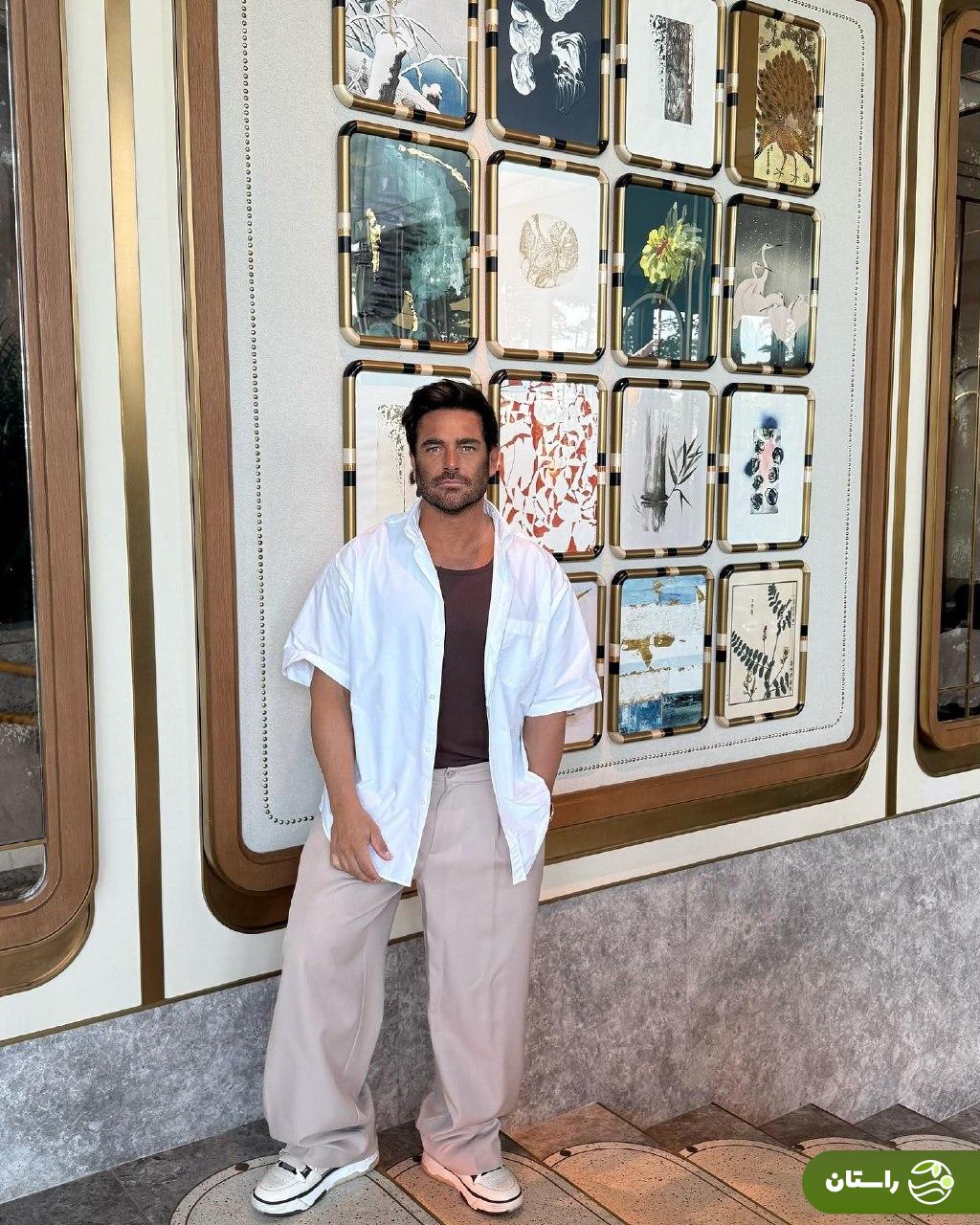 عکس | استایل جدید محمدرضا گلزار و یک سلفی عجیب عکس | استایل جدید محمدرضا گلزار و یک سلفی عجیب