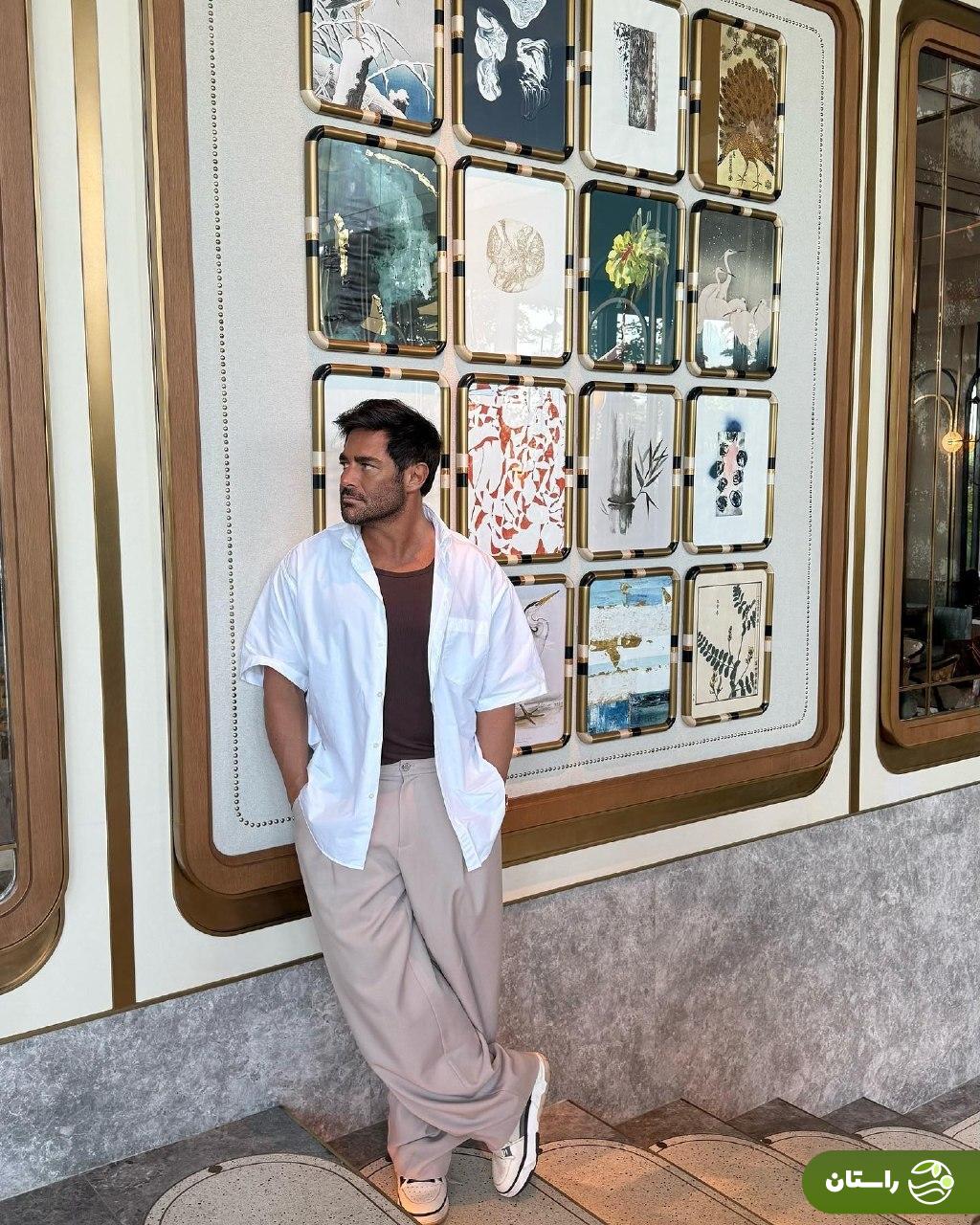 عکس | استایل جدید محمدرضا گلزار و یک سلفی عجیب عکس | استایل جدید محمدرضا گلزار و یک سلفی عجیب