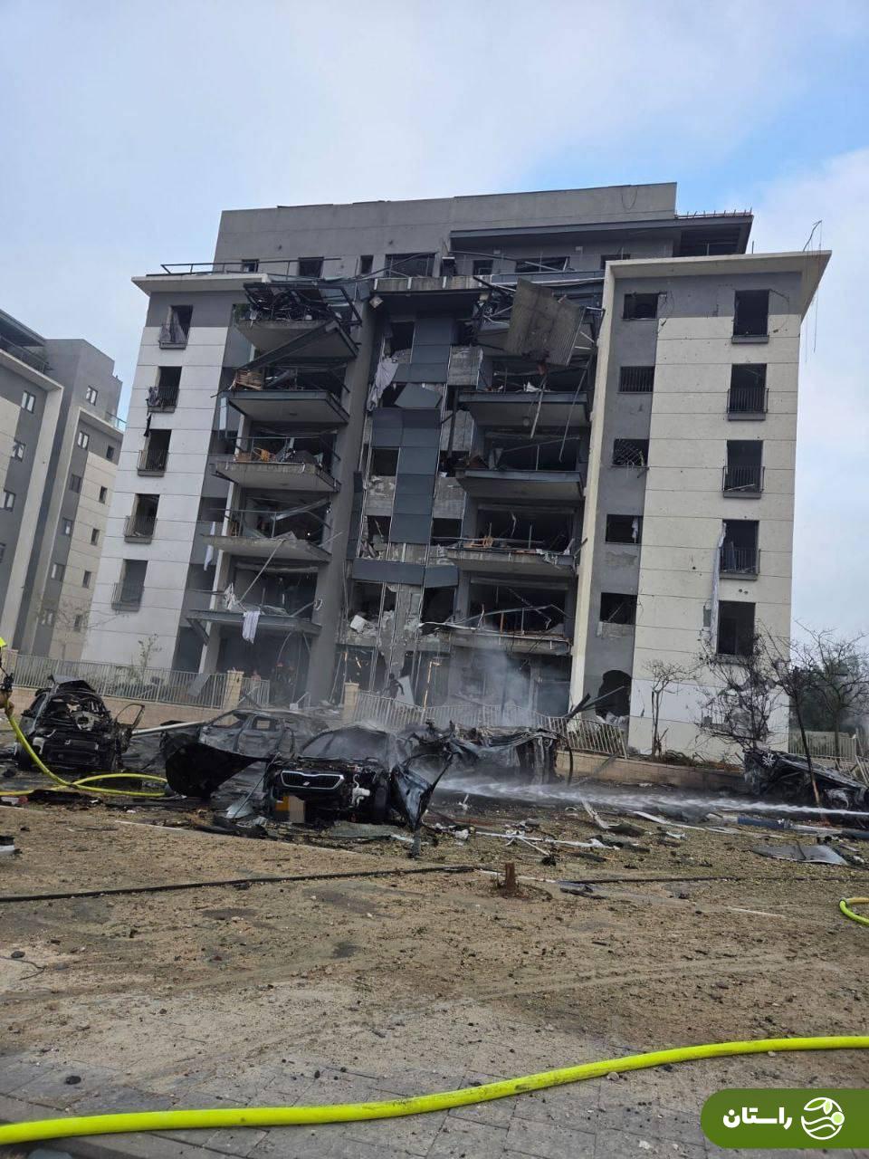 حمله موشکی سپاه به نزدیکی ساختمان مایکروسافت