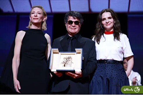 عکس | تونل زمان؛ عباس کیارستمی و جعفر پناهی دو برنده نخل طلای سینمای ایران