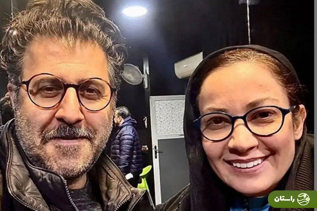 عکس | علیرضا خمسه، هومن حاجی عبداللهی، نسرین نصرتی و همسرش در یک قاب