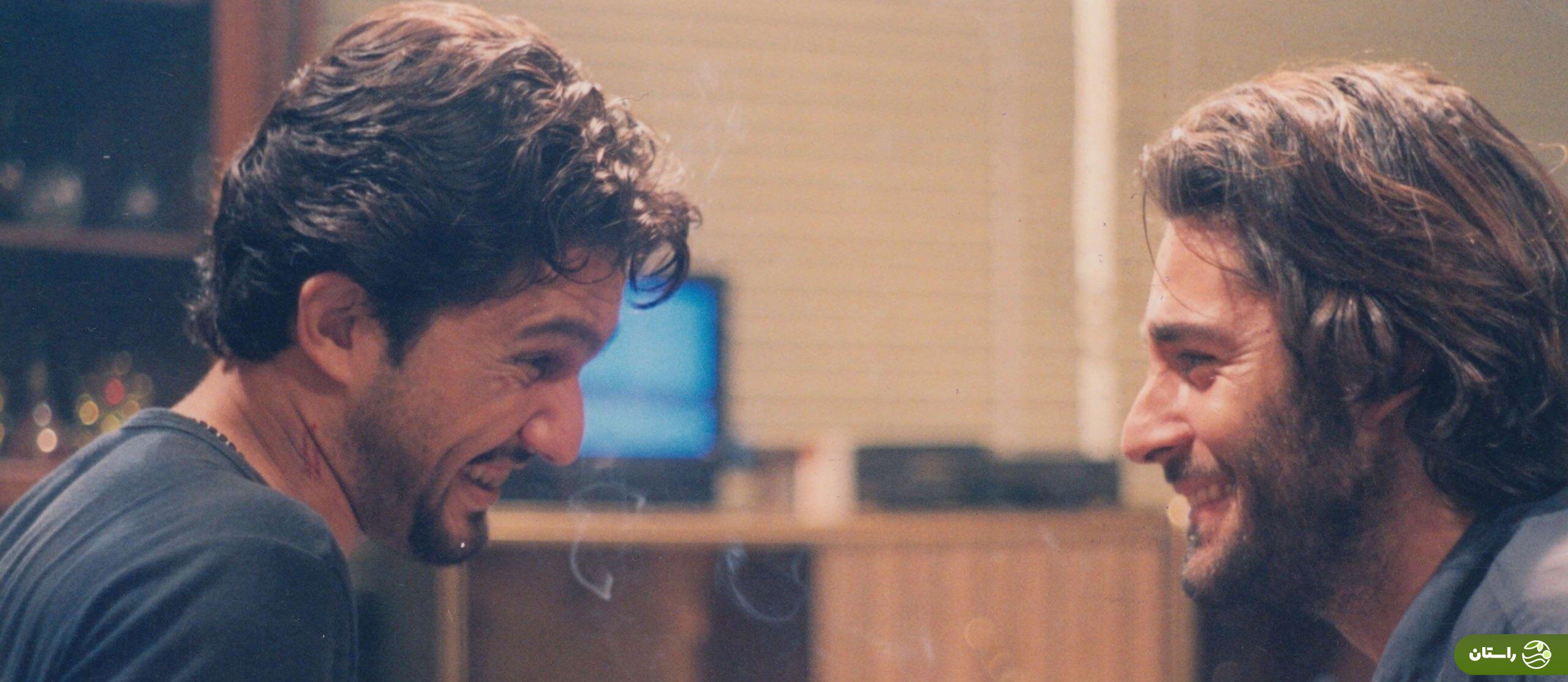 عکس | تونل زمان؛ حامد بهداد و محمدرضا گلزار در فیلم سینمایی بوتیک؛ ۲۲ سال پیش