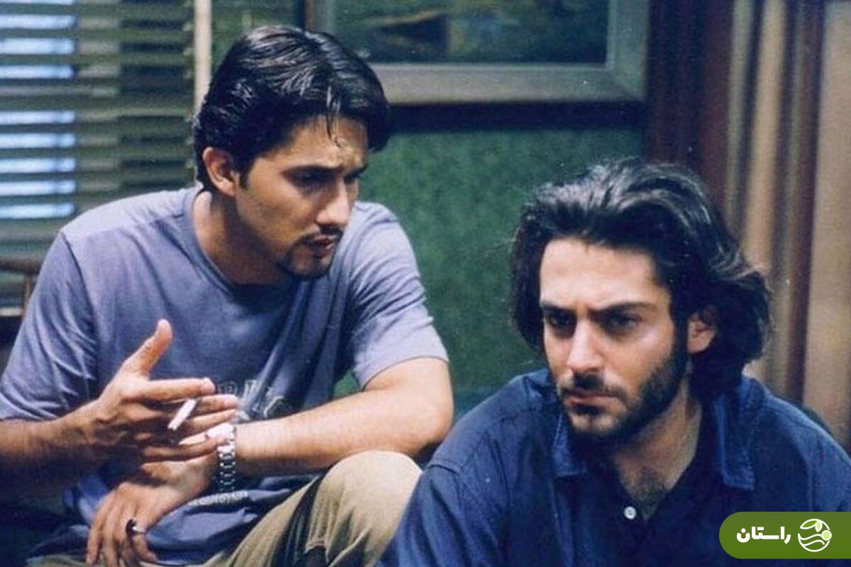 عکس | تونل زمان؛ حامد بهداد و محمدرضا گلزار در فیلم سینمایی بوتیک؛ ۲۲ سال پیش