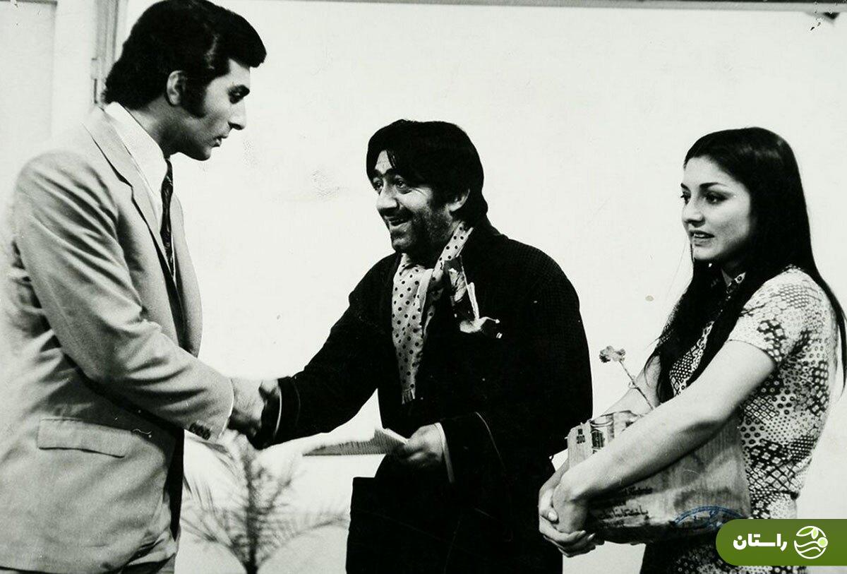 عکس | تونل زمان؛ گوگوش و عزت‌الله انتظامی در فیلم سینمایی بی‌تا؛