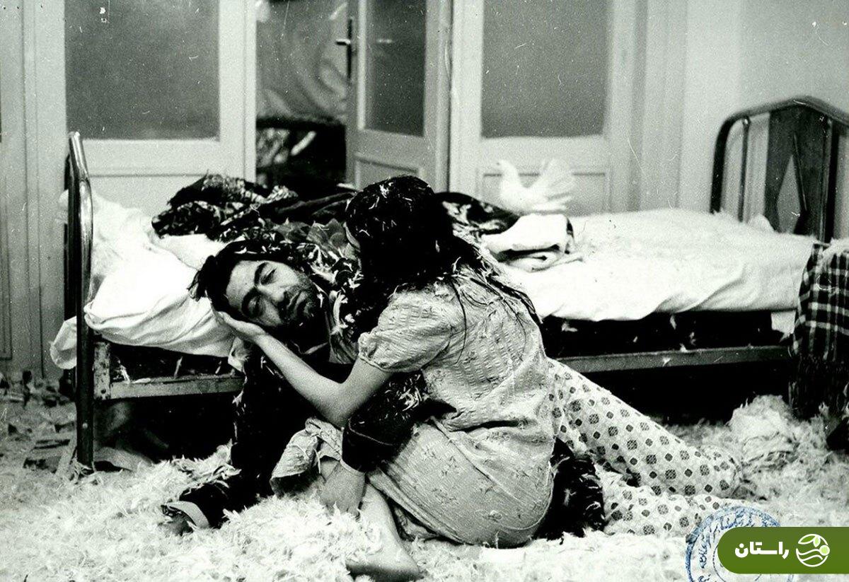 عکس | تونل زمان؛ گوگوش و عزت‌الله انتظامی در فیلم سینمایی بی‌تا؛