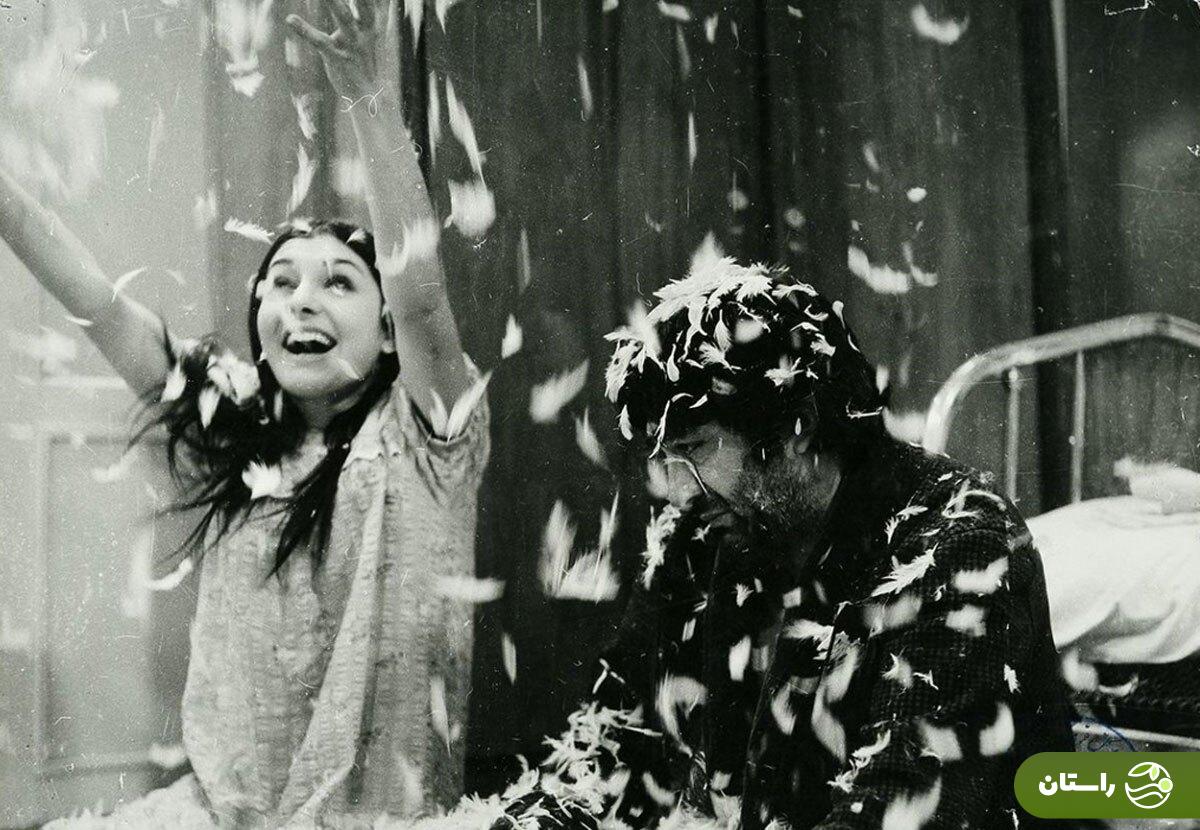 عکس | تونل زمان؛ گوگوش و عزت‌الله انتظامی در فیلم سینمایی بی‌تا؛ ۵۵ سال پیش