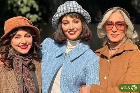 تصاویر دیدنی از پشت صحنه سریال تاسیان؛ شیرین، هما، حوری و مریم