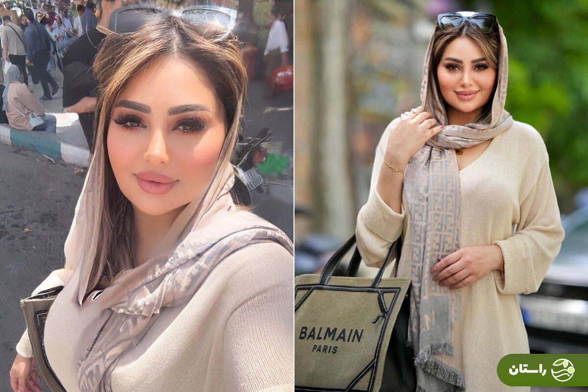 تصاویر | تهران‌گردی هدیل علیان (سیندرلای فلسطین) مجری سرشناس عرب پس از مصاحبه با عراقچی