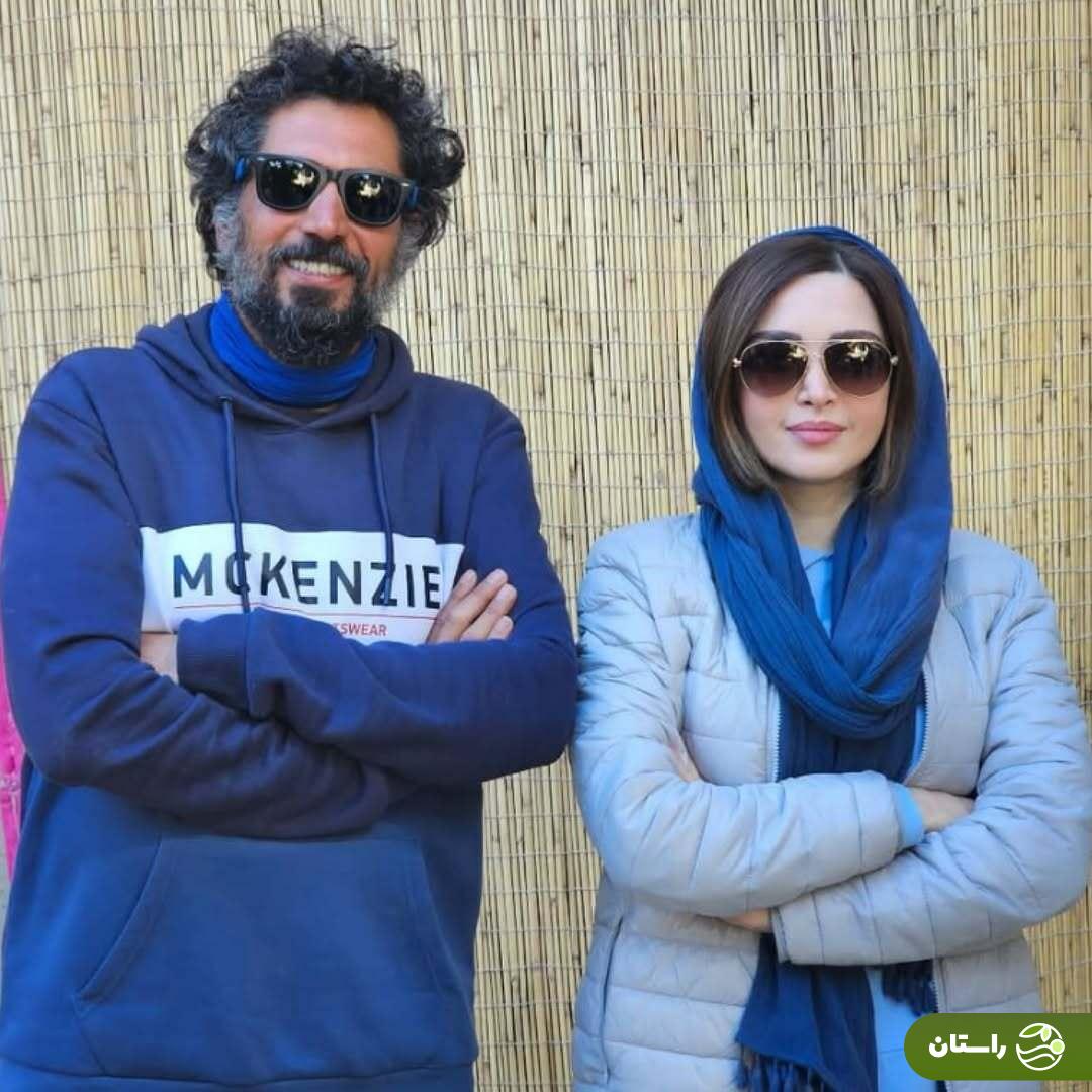 تصاویر | بهنوش طباطبایی در پشت صحنه سریال سووشون