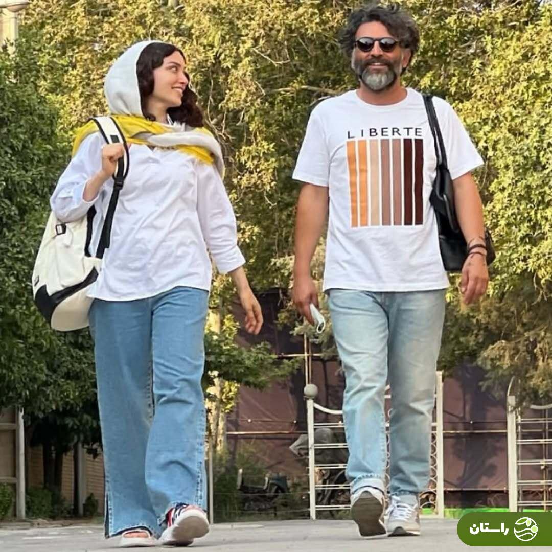 تصاویر | بهنوش طباطبایی در پشت صحنه سریال سووشون