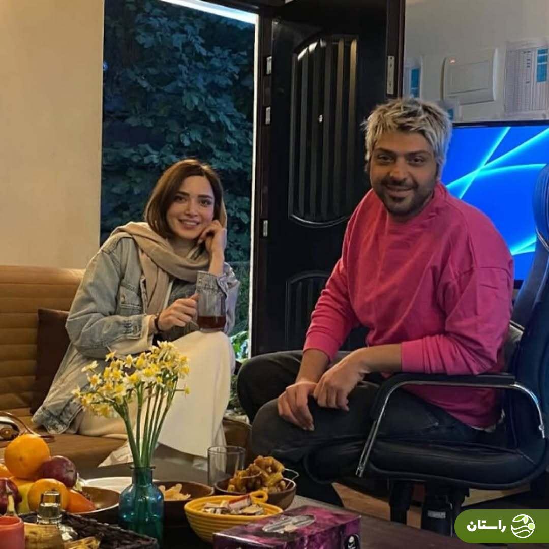 تصاویر | بهنوش طباطبایی در پشت صحنه سریال سووشون