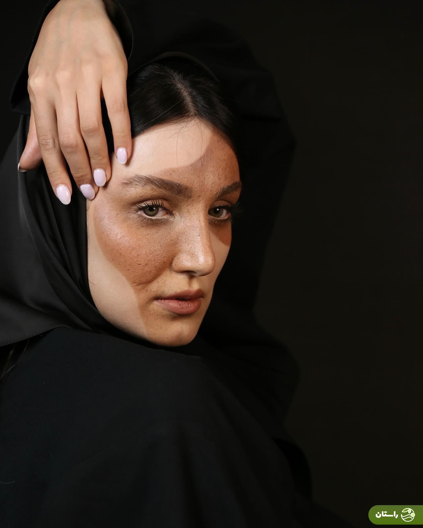 تصاویر | گریم عجیب زهرا (زارا) نادری‌فر بازیگر نقش «هوژان» در سریال «ناریا»