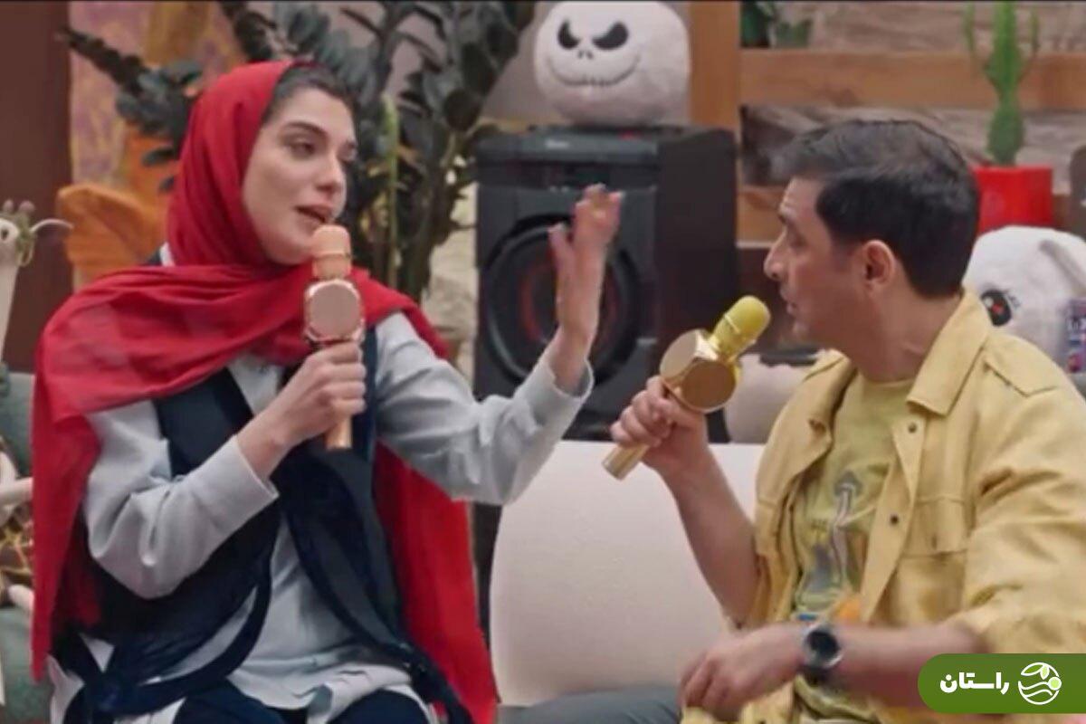 ویدئو | الیکا عبدالرزاقی در جوکر برای امین زندگانی ترانه عاشقانه خواند؛ پسر دخترا مگه جردن چی داره؟!