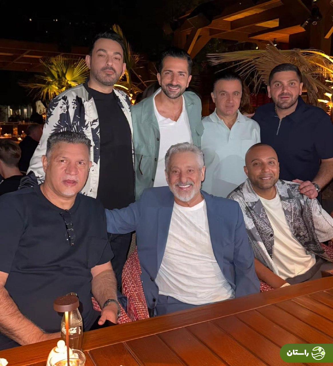 عکس | ملاقات صمیمانه علی دایی با ابی