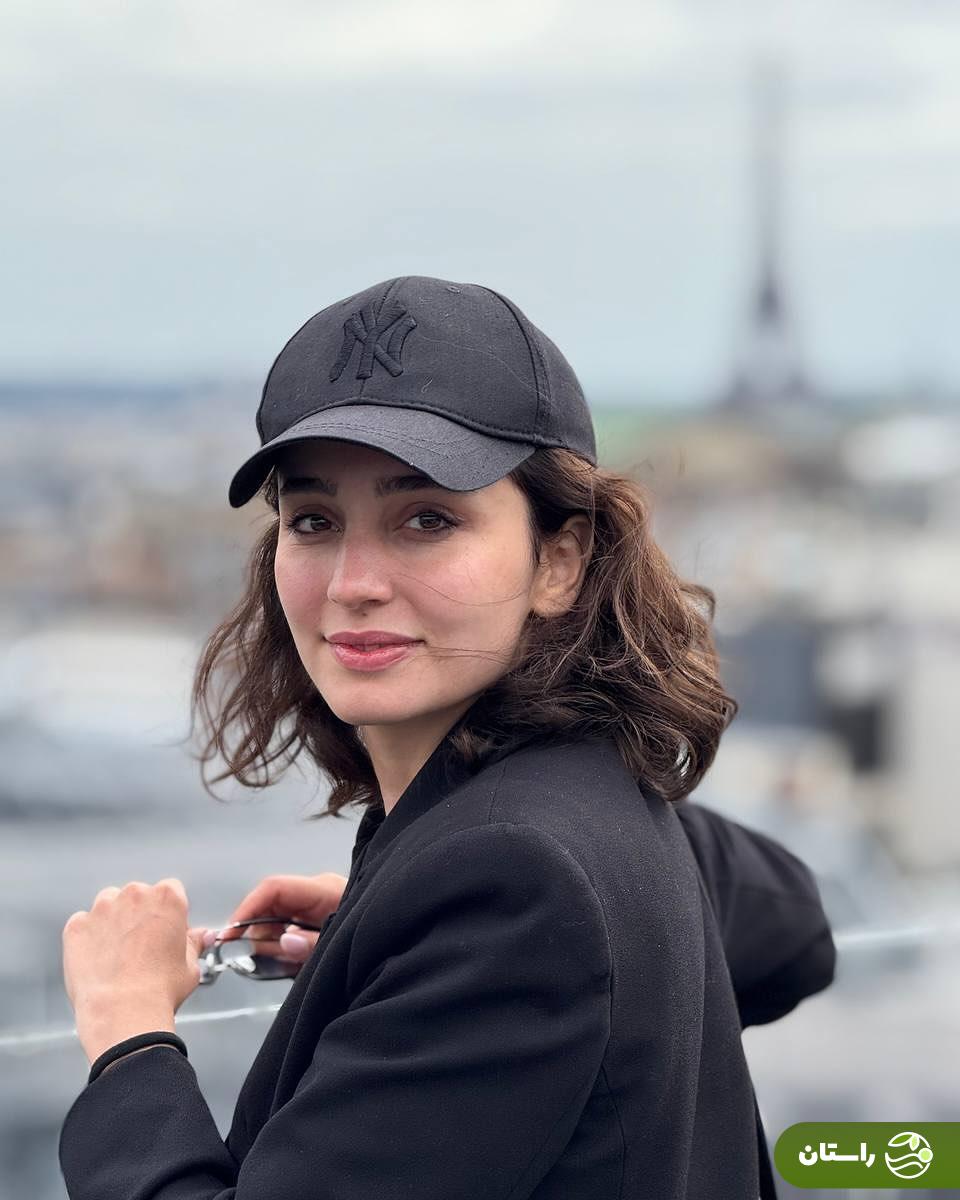 عکس | استایل متفاوت و  جذاب سها نیاستی بازیگر فیلم «زن و بچه» در پاریس