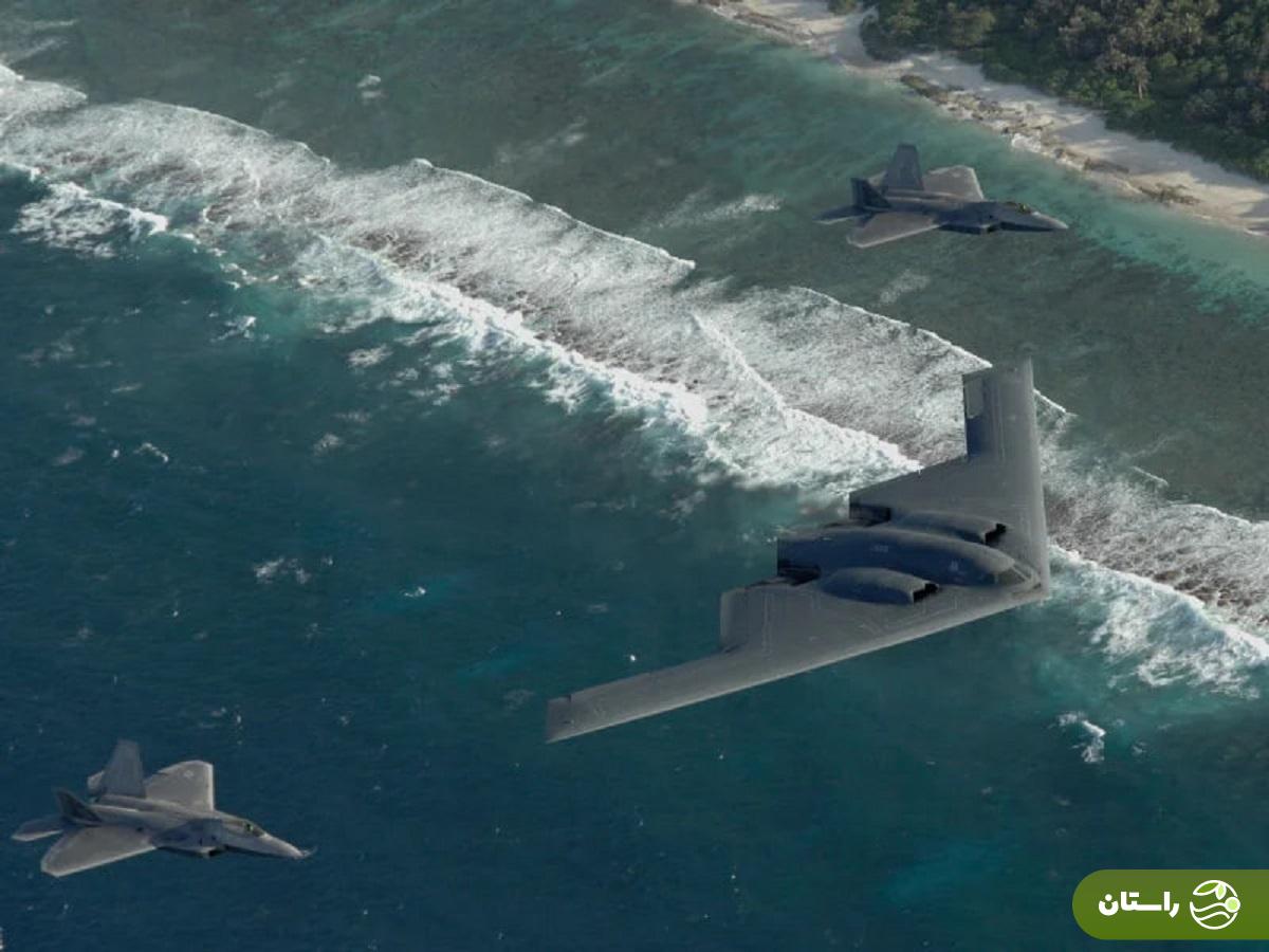 نگاهی به مشخصات و قابلیتهای بمب افکن رادارگریز B-۲ + تصاویر نگاهی به مشخصات و قابلیتهای بمب افکن رادارگریز B-۲ + تصاویر