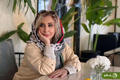 عکس | ژست غمگین مرجانه گلچین جلب‌توجه کرد