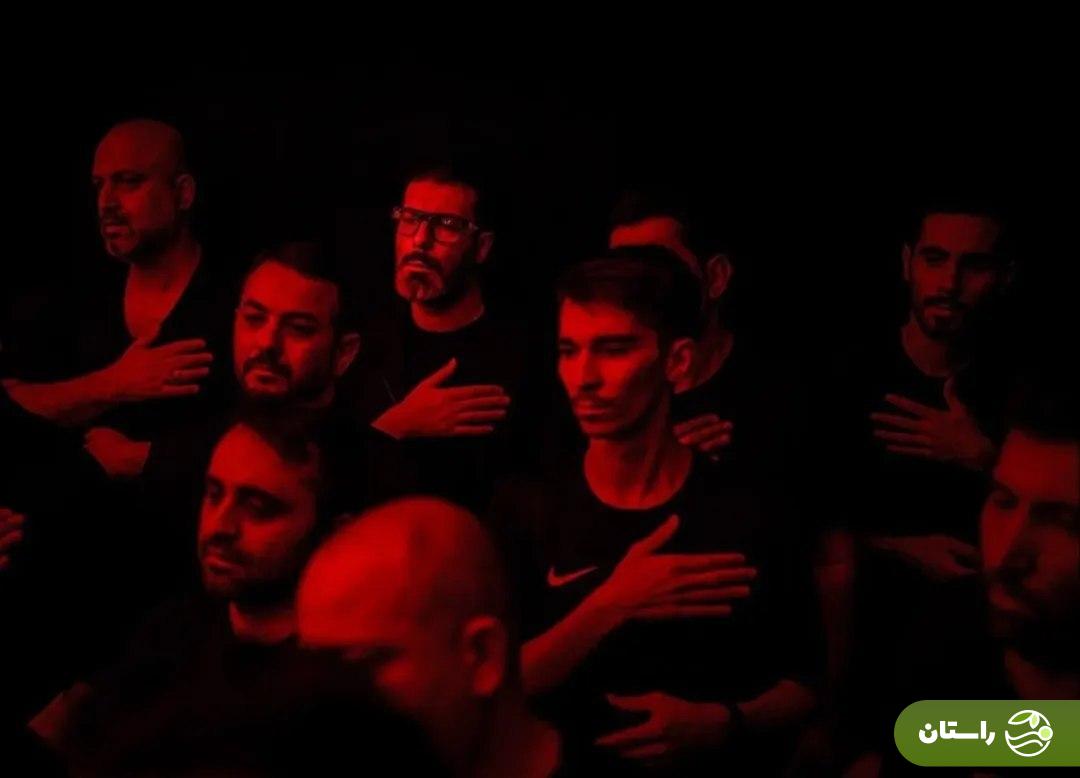 عکس | مهران غفوریان، مجید واشقانی محسن افشانی در هیئت ریحانة‌الحسین