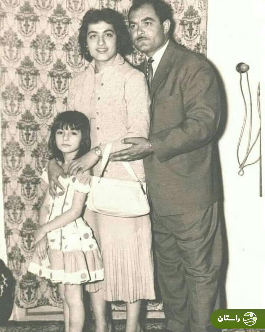 عکس | تونل زمان گوگوش در کنار پدر و مادرش؛ دهه ۳۰