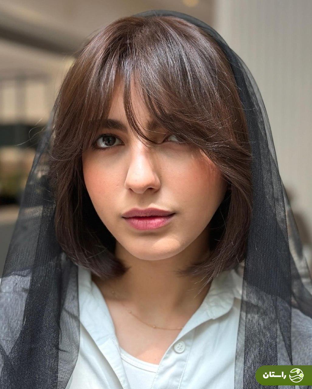 تصاویر | استایل و گریم متفاوت و بنفشه ریاضی بازیگر نقش سپیده در سریال تاسیان