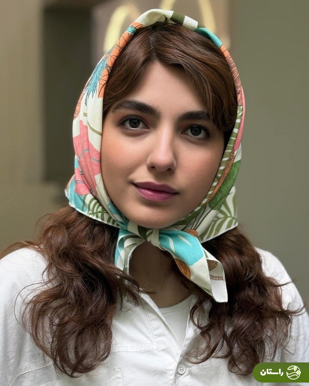 تصاویر | استایل و گریم متفاوت و بنفشه ریاضی بازیگر نقش سپیده در سریال تاسیان